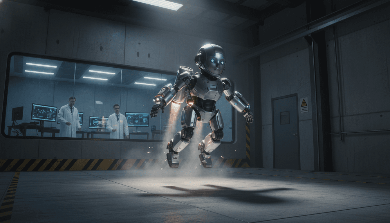 Featured image for Flying Humanoid Robots for Disaster Response: iRonCub