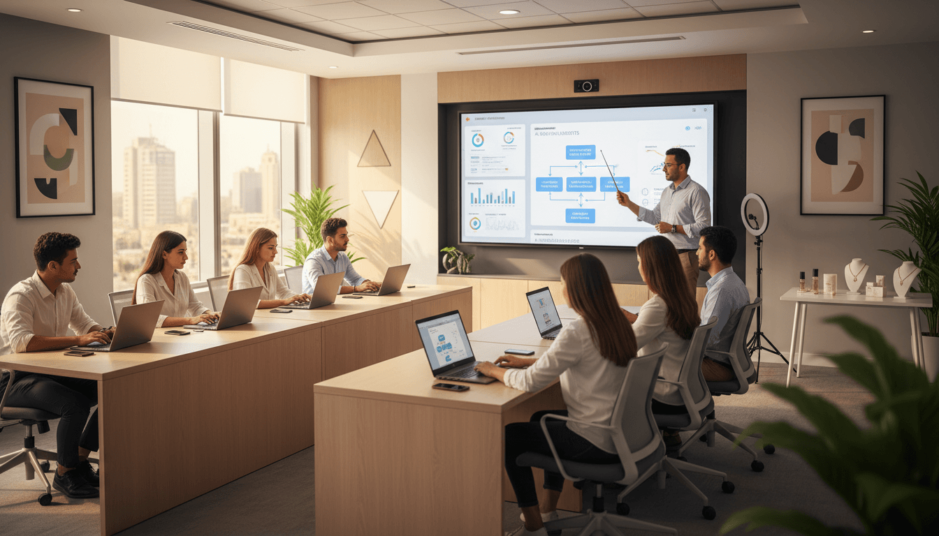 Featured image for الذكاء الاصطناعي يرفع عائد مبادرات تأهيل الشباب بمصر