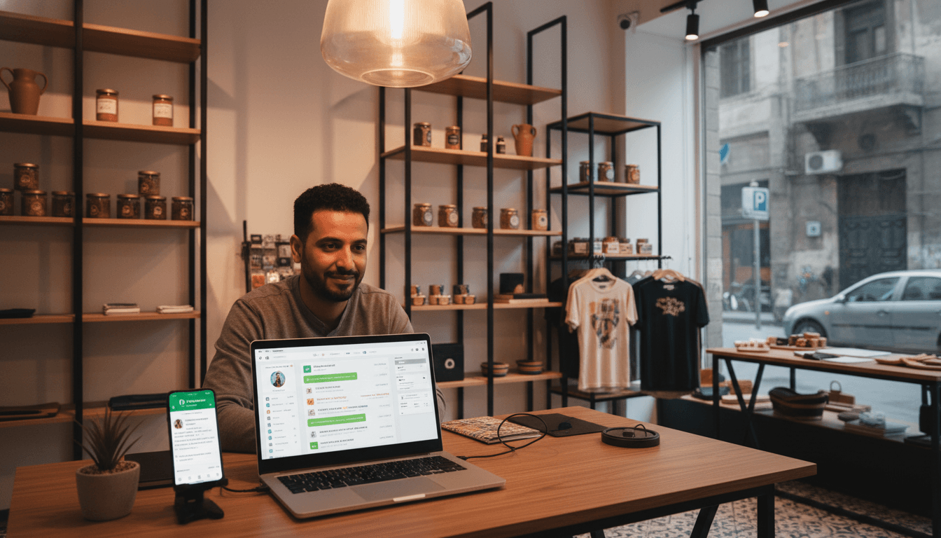 Featured image for نمو يقوده العميل بالذكاء الاصطناعي للتجارة الاجتماعية بمصر