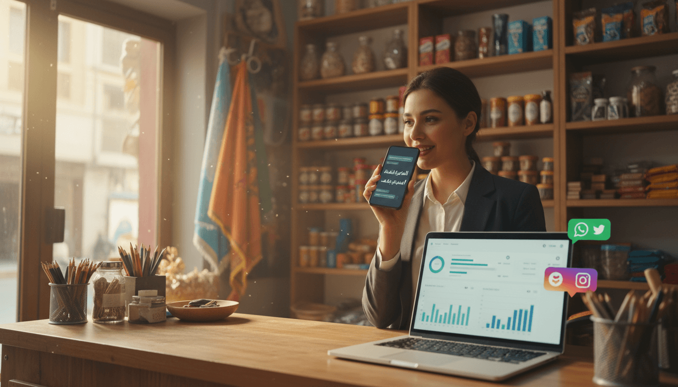 Featured image for تفريغ اللهجات العربية بالذكاء الاصطناعي: فرص للتجارة الاجتماعية