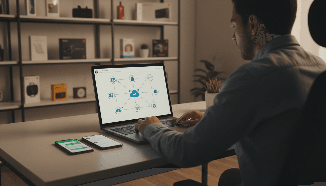 Featured image for وكلاء الذكاء الاصطناعي للتجارة الاجتماعية في مصر