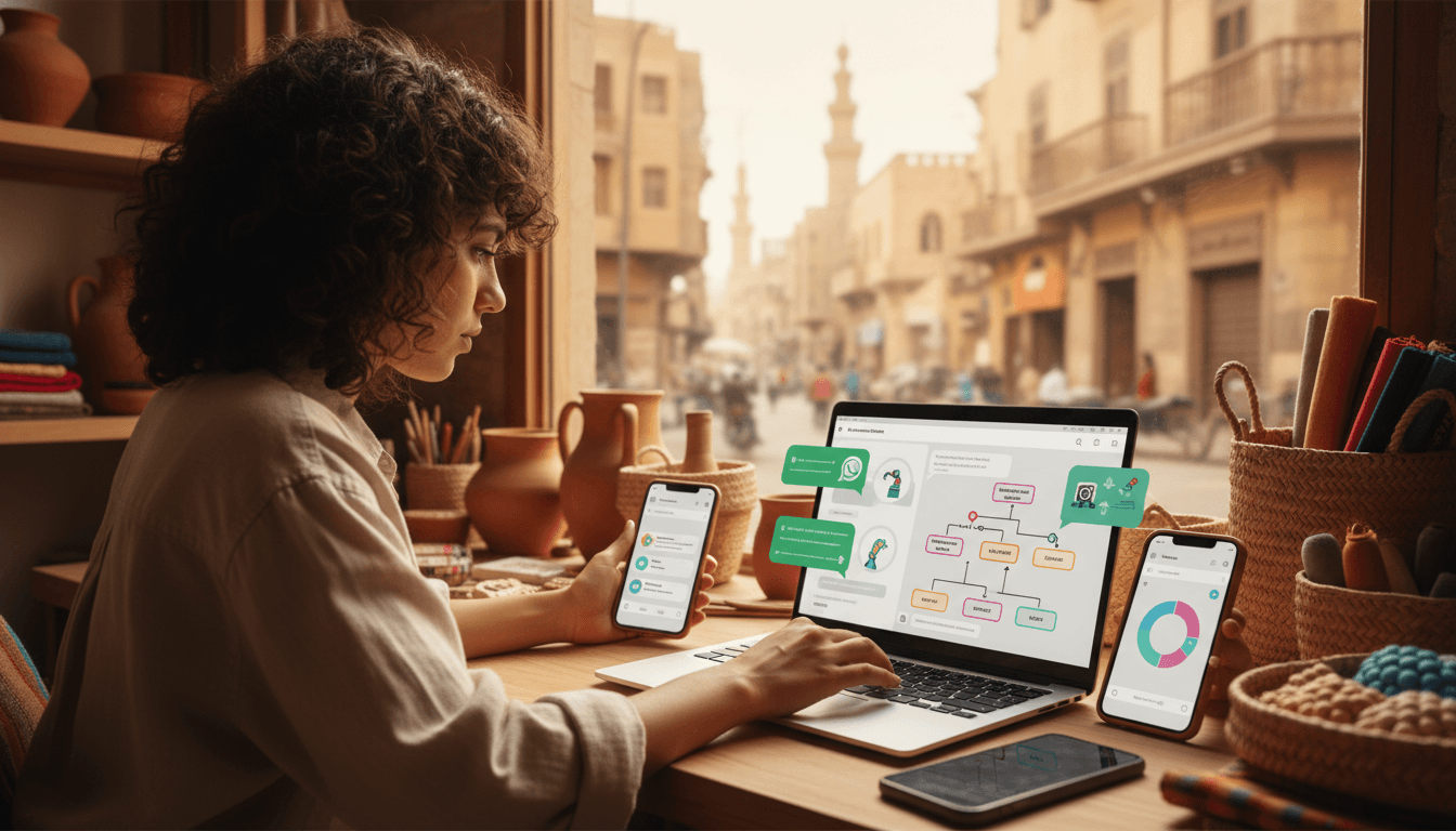 Featured image for أتمتة رسائلك بالذكاء الاصطناعي لزيادة مبيعات السوشيال