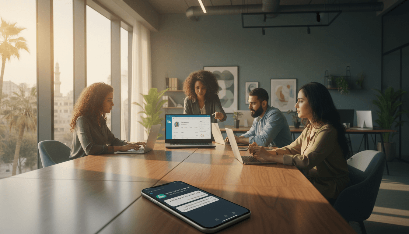 Featured image for محتوى لينكدإن بالذكاء الاصطناعي لجذب عملاء محتملين في مصر