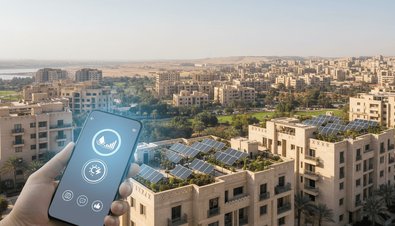 Featured image for العقار الأخضر في مصر: أين يدخل الذكاء الاصطناعي؟