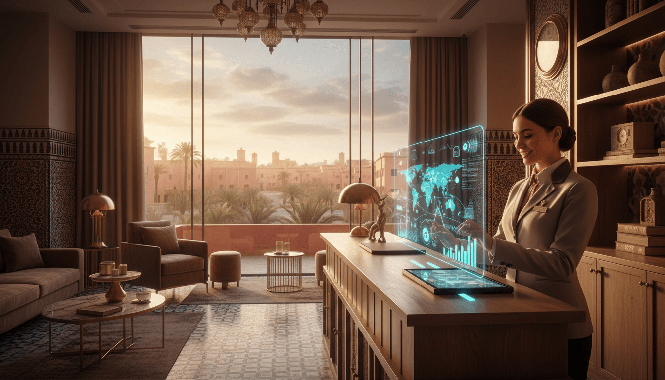 Featured image for الذكاء الاصطناعي في سياحة المغرب: درس مدريد عملي