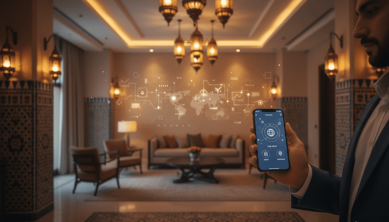 Featured image for الشراكات العالمية والذكاء الاصطناعي: ولاء الضيافة بالمغرب