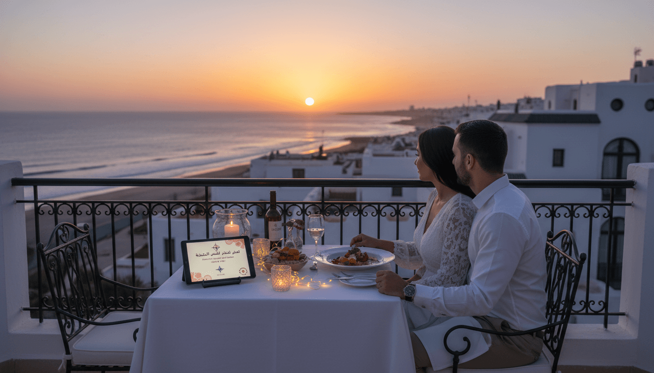 Featured image for تسويق شهر العسل الفاخر بالمغرب بالذكاء الاصطناعي 2026