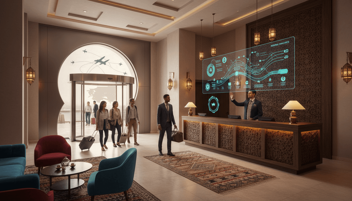 Featured image for الذكاء الاصطناعي يسرّع توسّع الفنادق العالمية بالمغرب