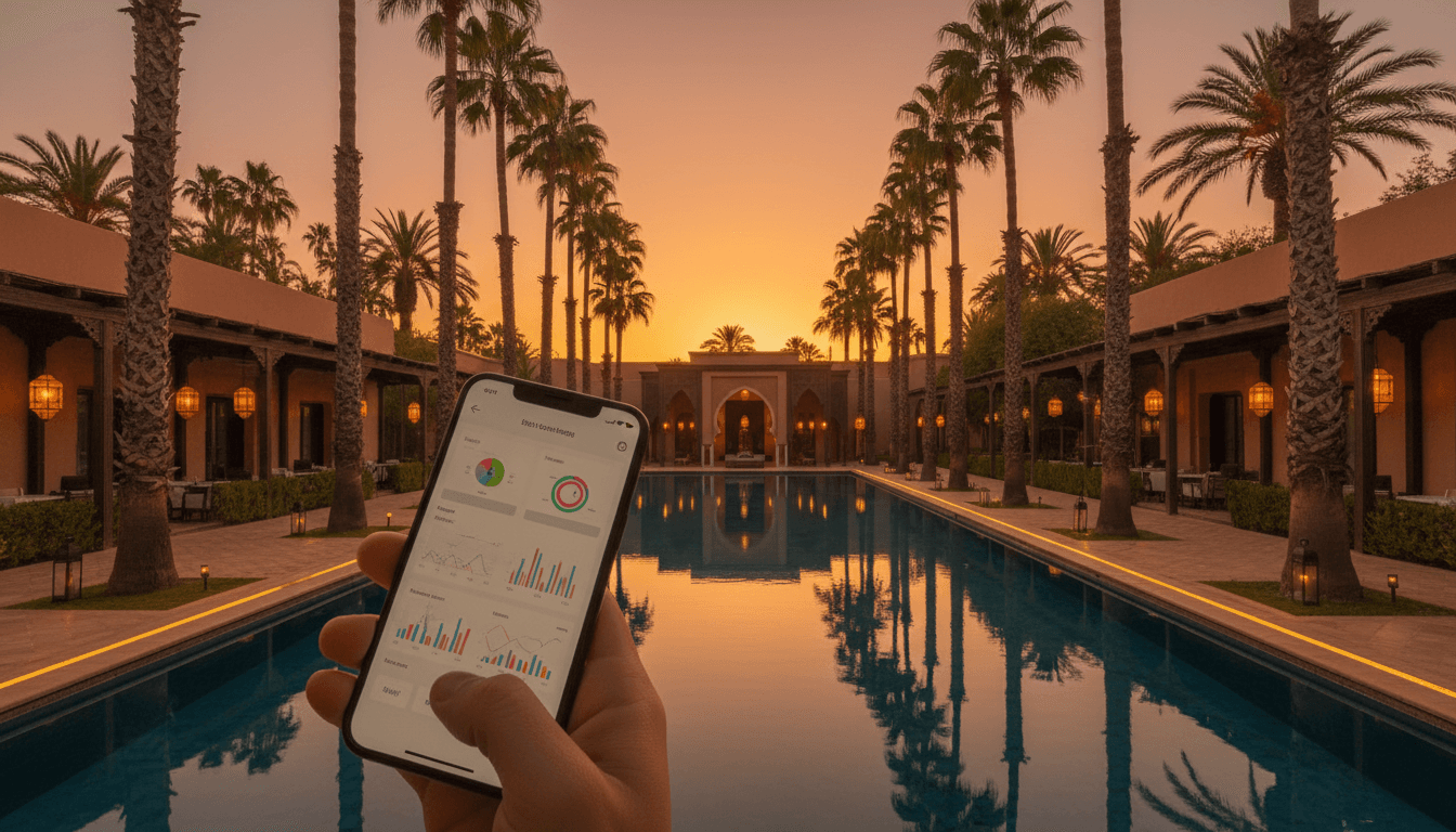 Featured image for الذكاء الاصطناعي وفنادق مراكش الجديدة: من التوقيع للحجز