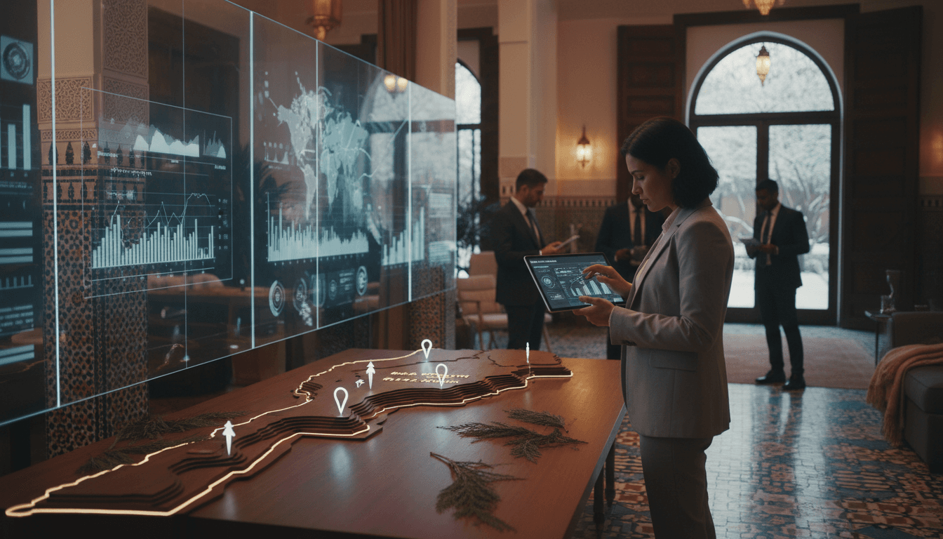 Featured image for الذكاء الاصطناعي يضع السياحة المغربية في الصدارة