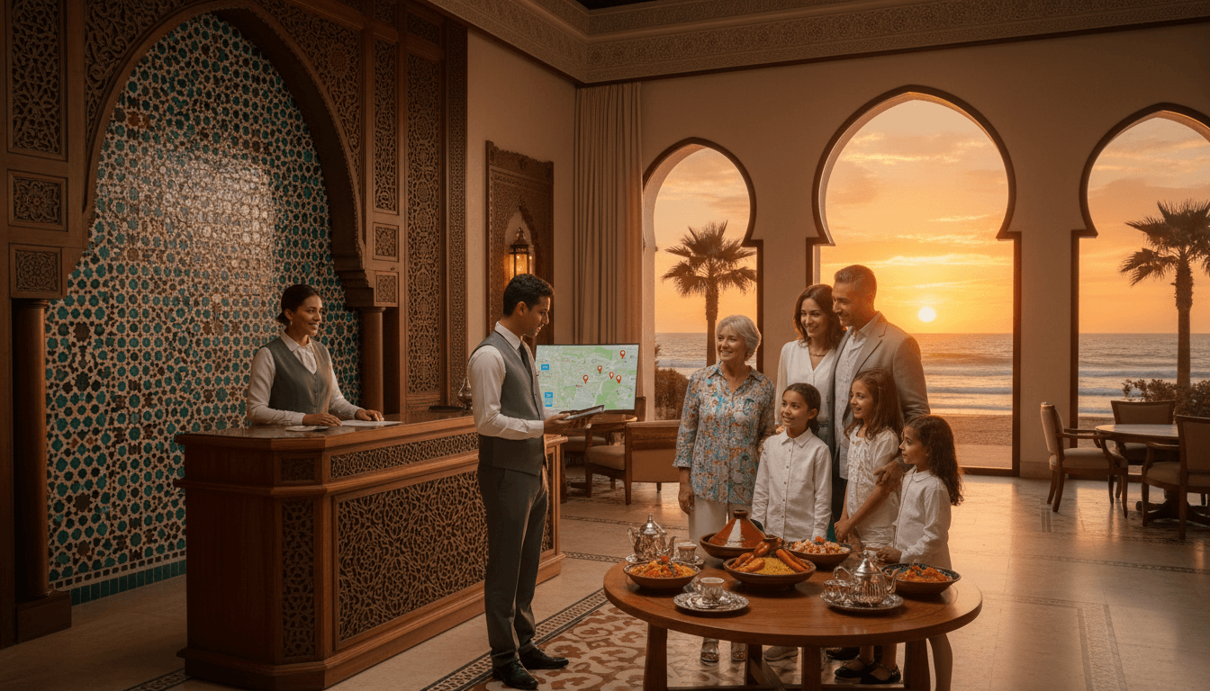 Featured image for كيف يرفع الذكاء الاصطناعي جودة الإقامة الشاملة بالمغرب