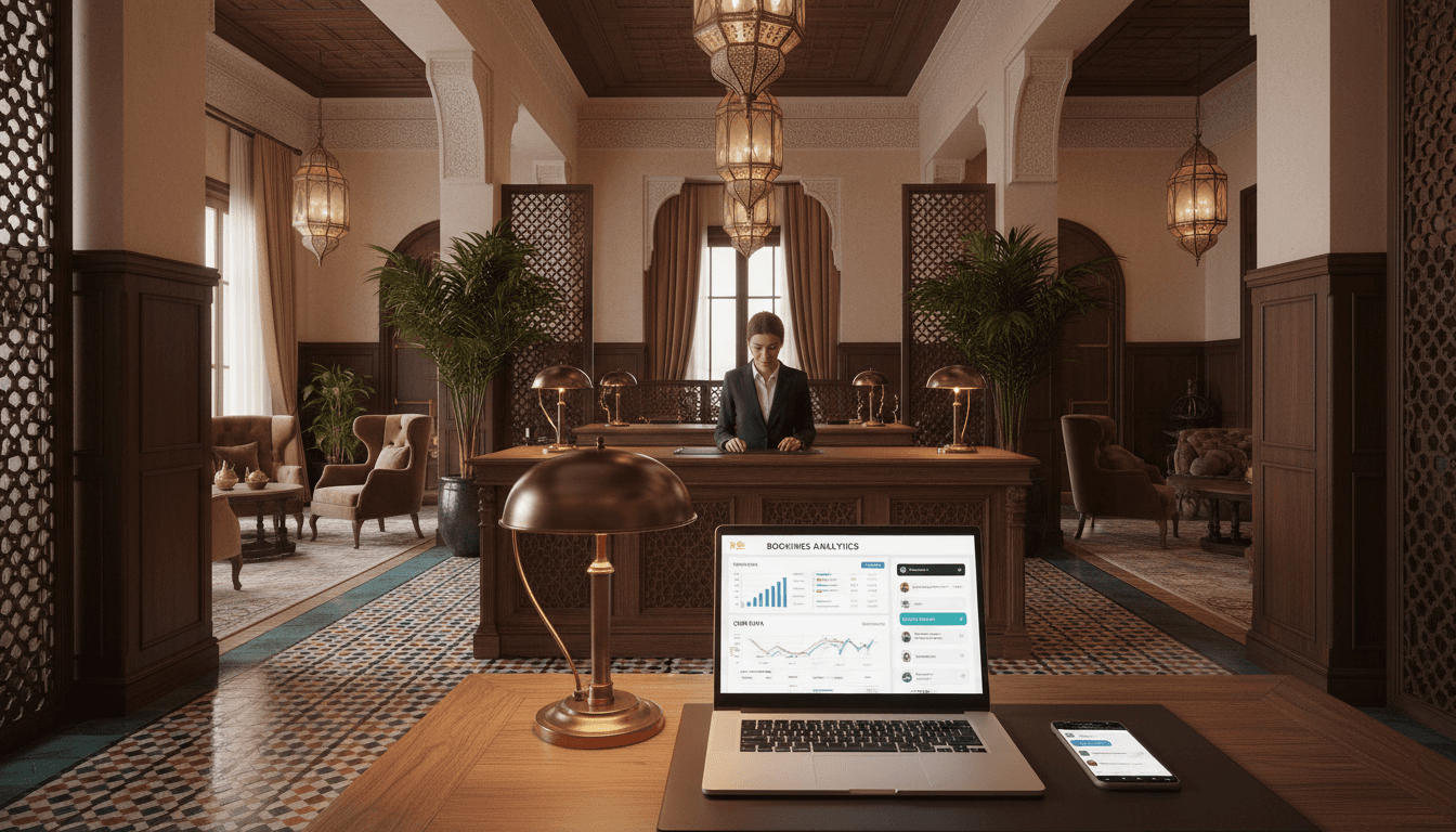 Featured image for الذكاء الاصطناعي لزيادة الحجوزات المباشرة بفنادق المغرب