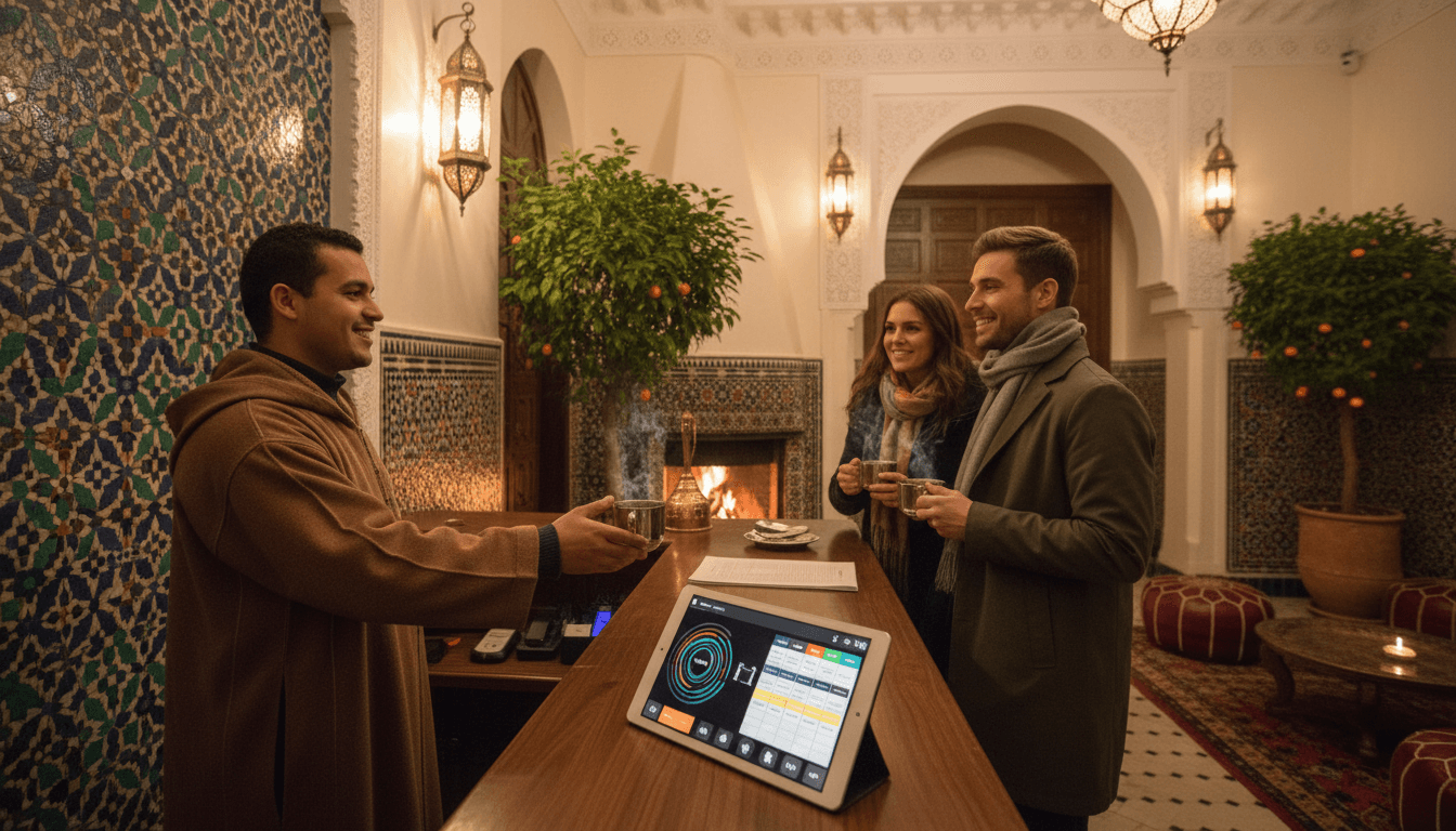 Featured image for الذكاء الاصطناعي يرفع سياحة المغرب في موسم الأعياد