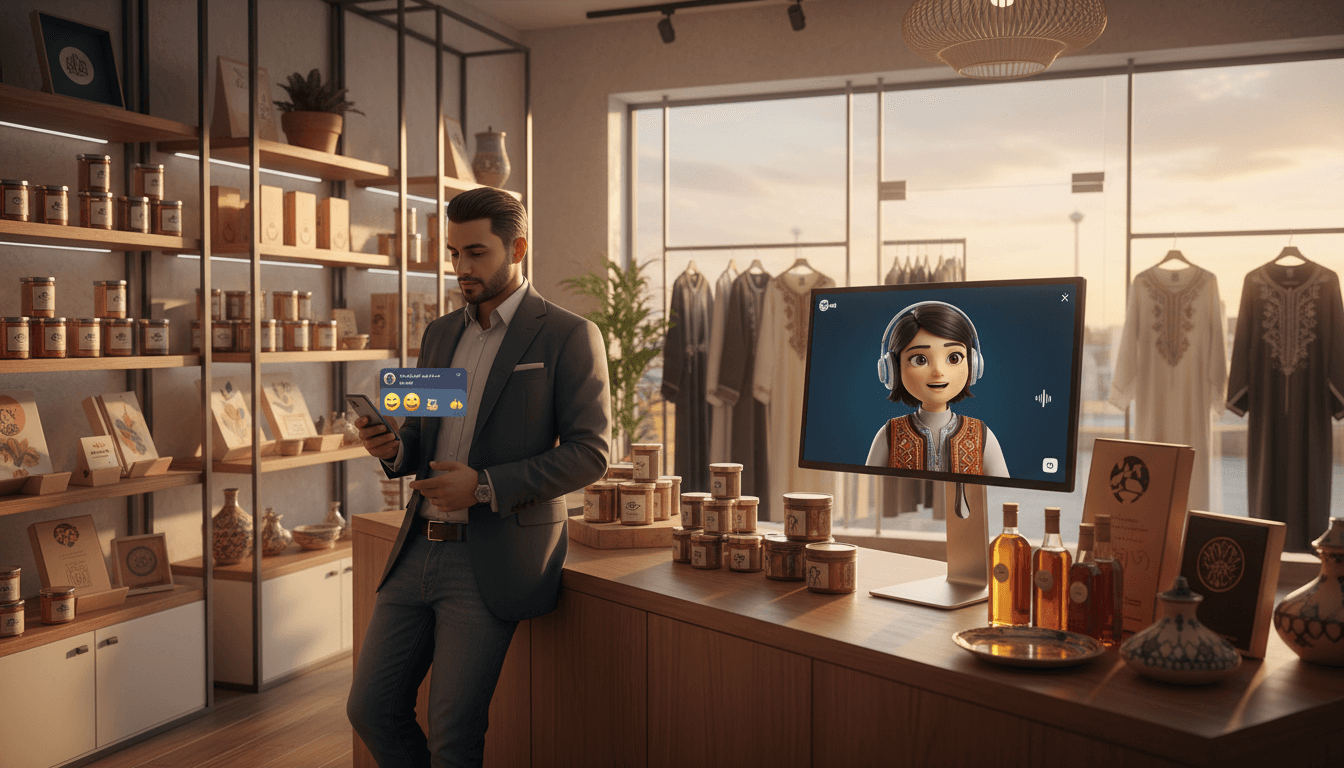 Featured image for Avatars IA : le nouveau visage du social commerce en Algérie