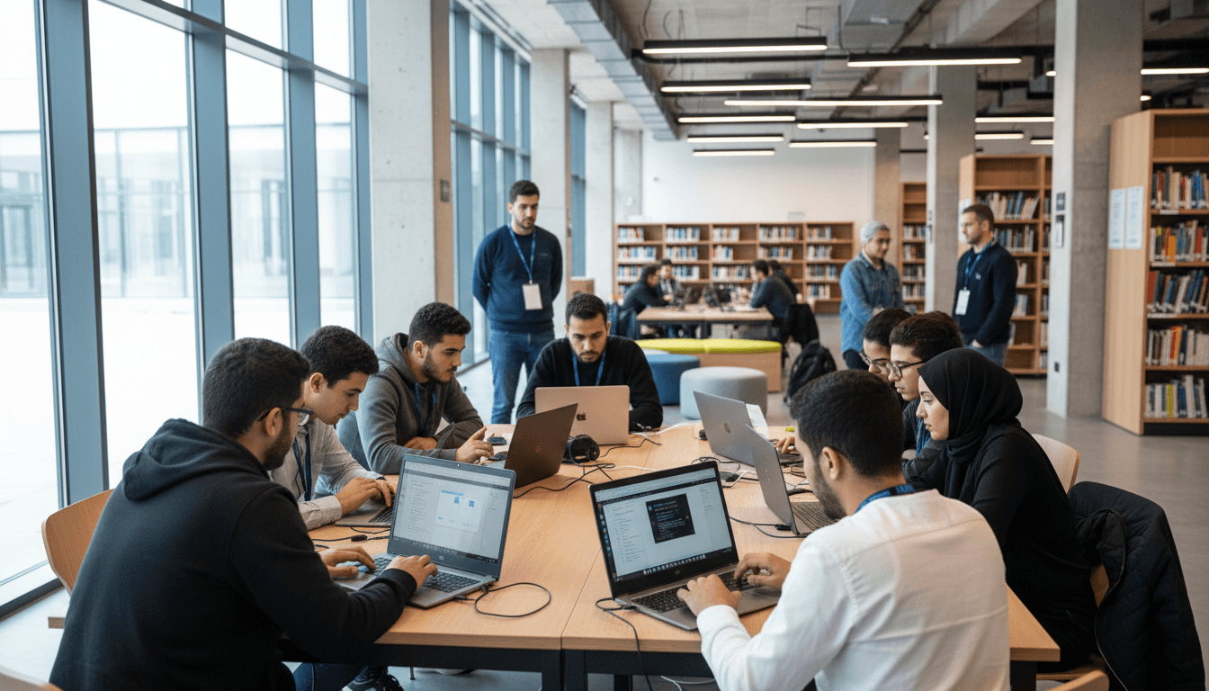 Featured image for IA et hackathons en Algérie : former des talents employables