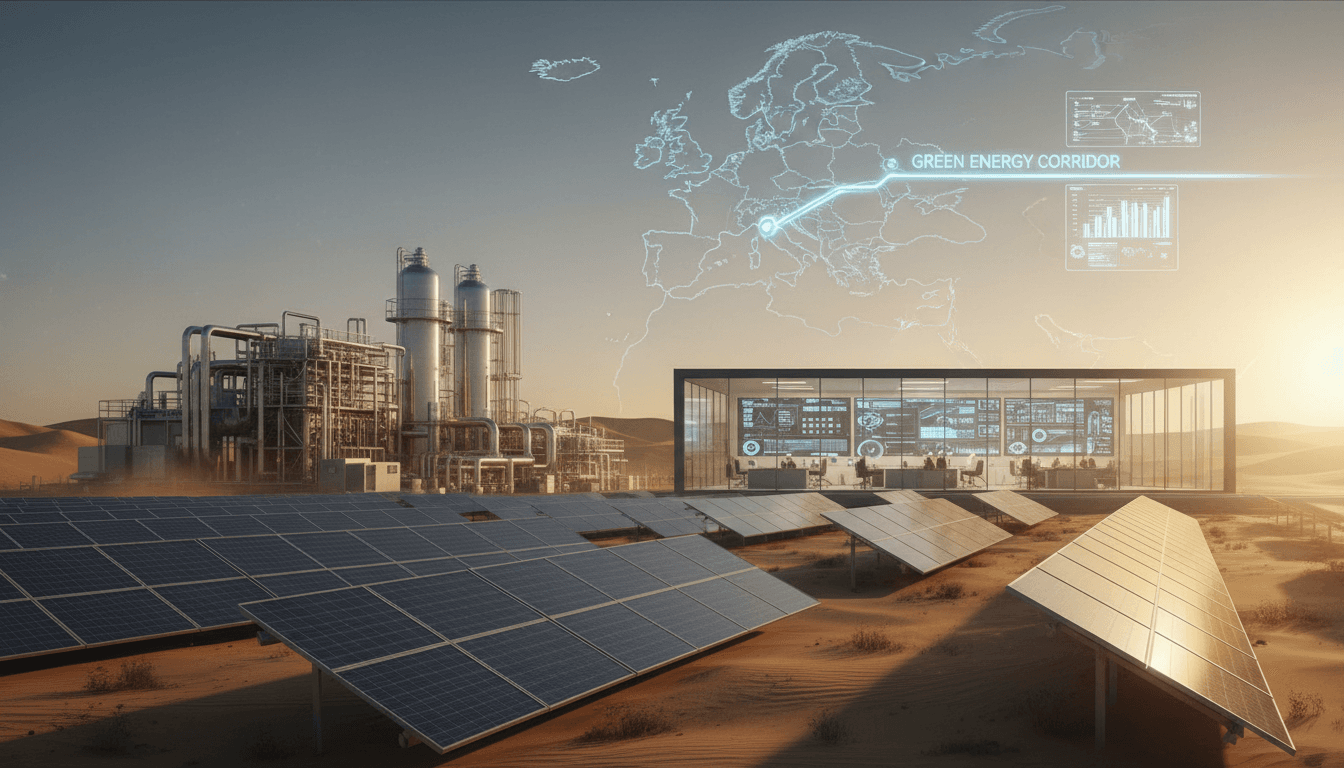 Featured image for IA et hydrogÚne vert : SONATRACH accélÚre le corridor