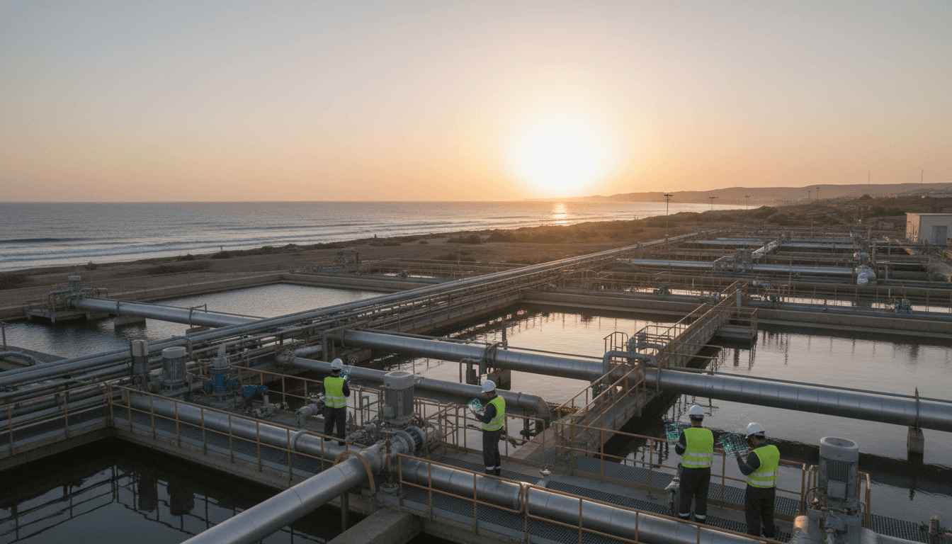 Featured image for Dessalement Ă Tlemcen : lâIA au service de lâeau