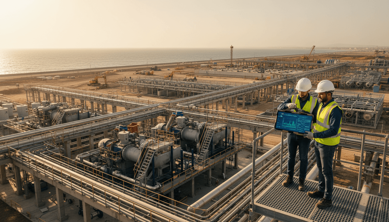 Featured image for IA & dessalement à Chlef : piloter l’eau par la data