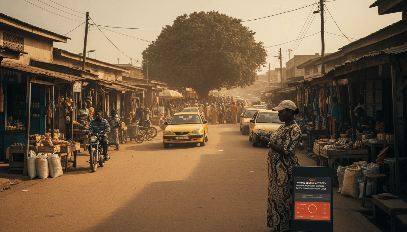 Featured image for AI Risk Alerts for Ghana SMEs Amid Mining Protests
