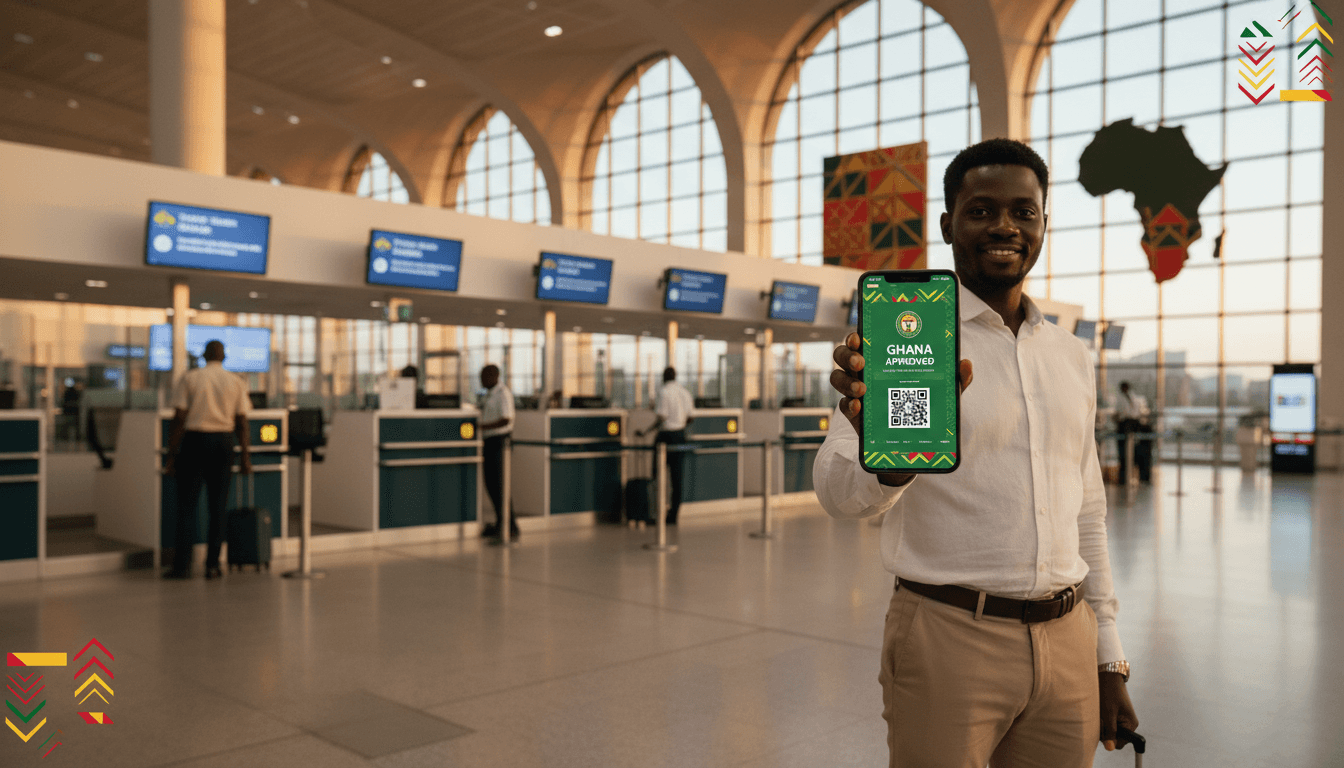 Featured image for Ghana E‑Visa 2026: Dea ɛkyerɛ ma Fintech ne Diaspora