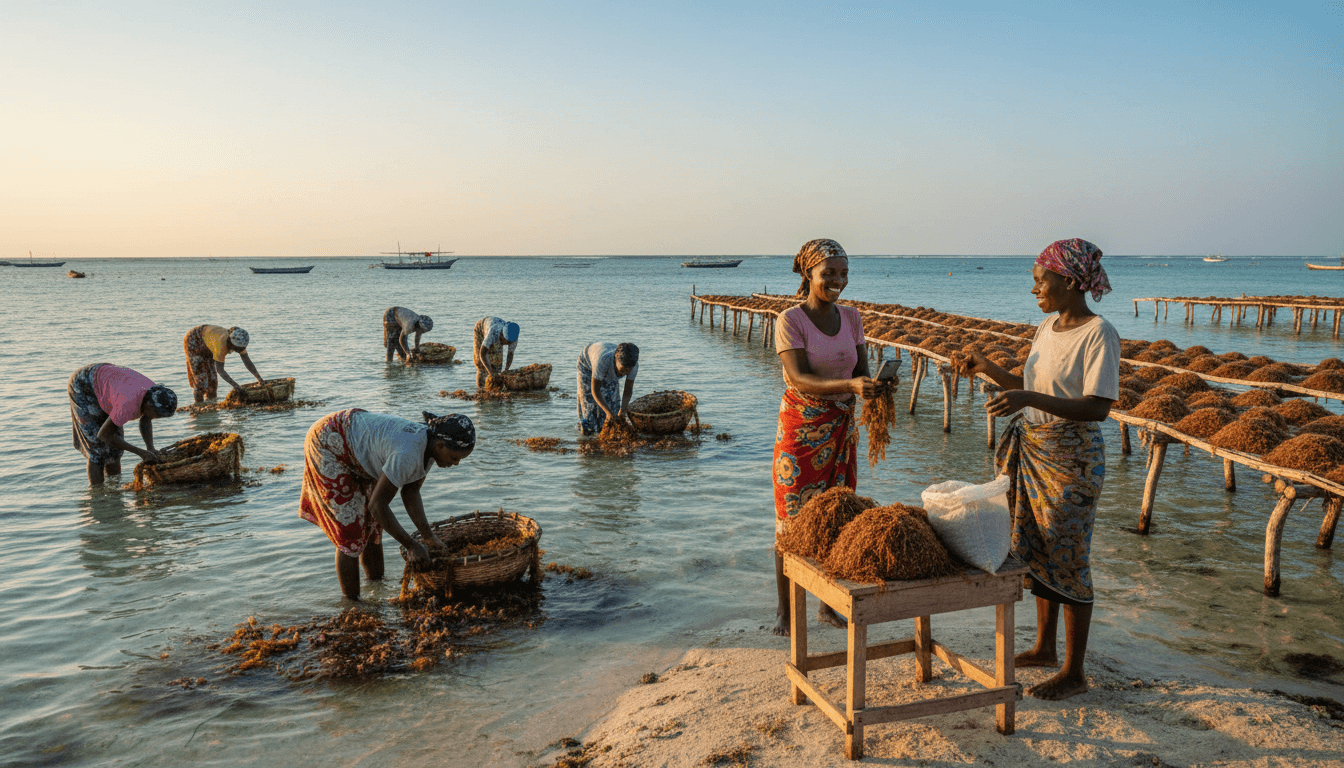 Featured image for AI & Mobile Money: Scaling Zanzibar Seaweed Incomes