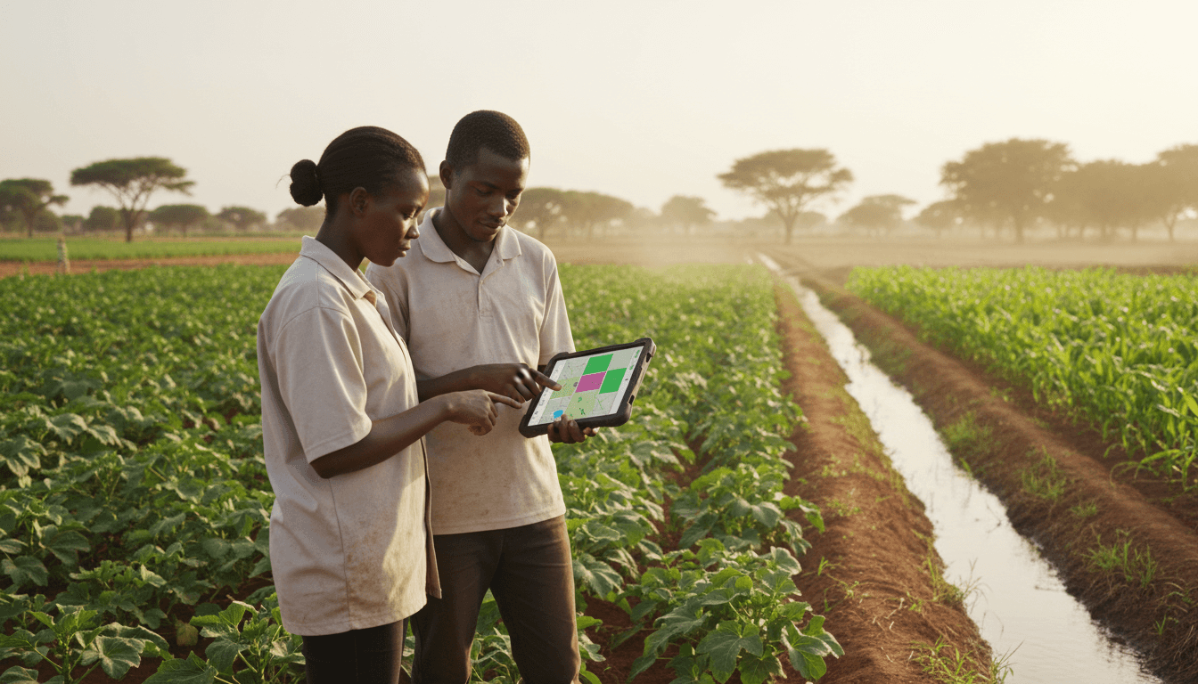 Featured image for Foncier & IA : sécuriser la terre, booster l’agri au Sénégal