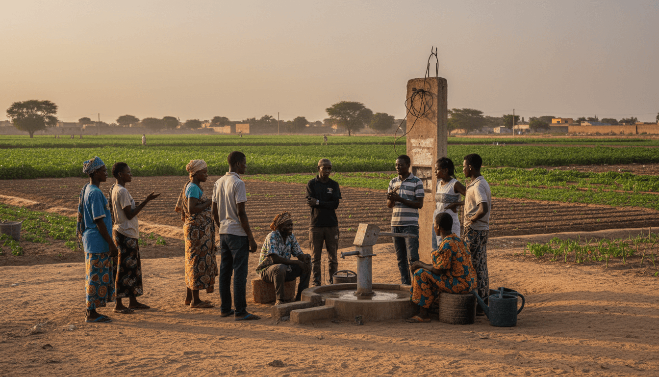 Featured image for Ourossogui : eau, électricité et IA au service des champs