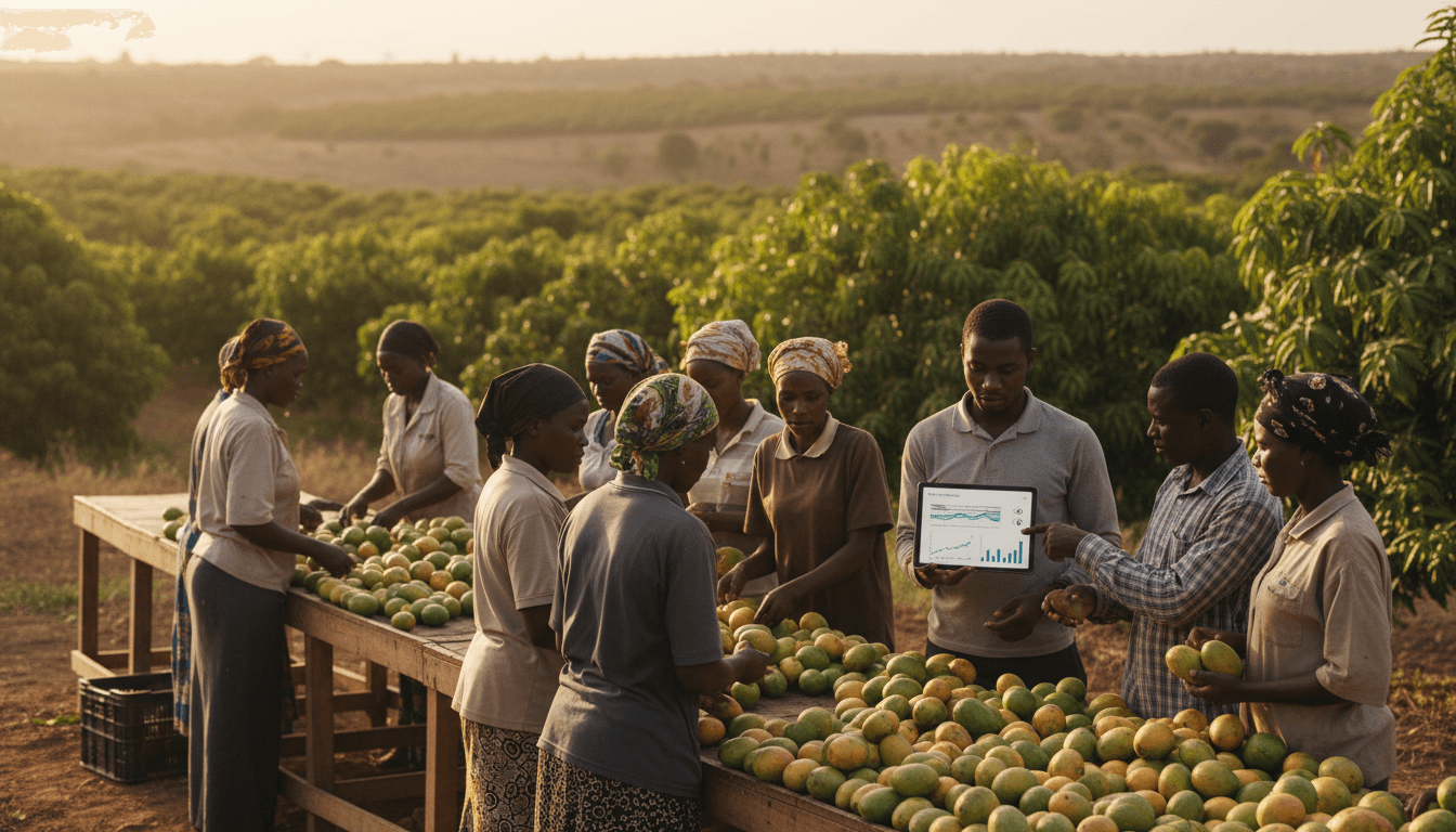 Featured image for IA, genre et résilience : la filière mangue des Niayes