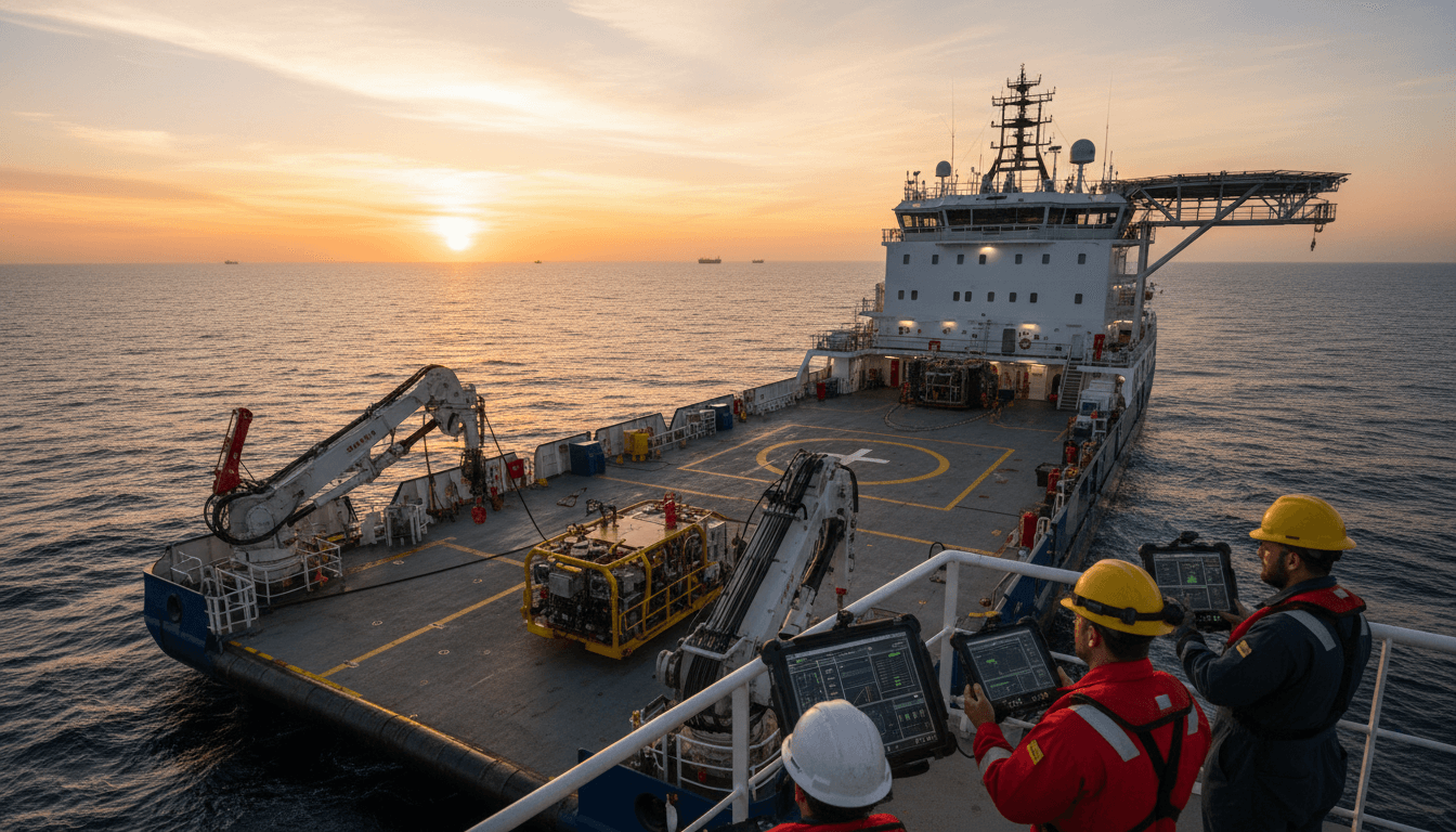 Featured image for IA na engenharia offshore: de cabos a compliance