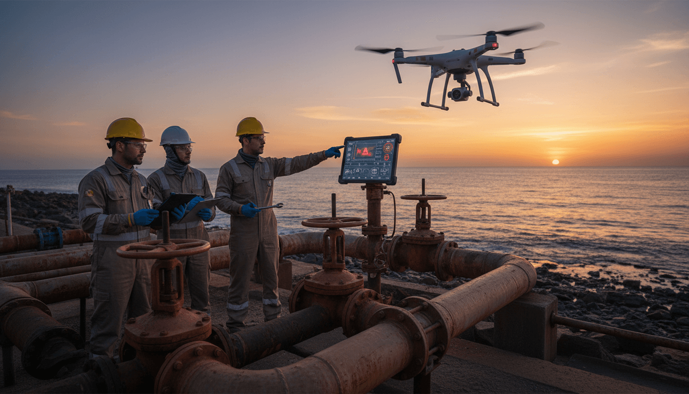 Featured image for IA e Oleodutos: como evitar derrames e travar crises