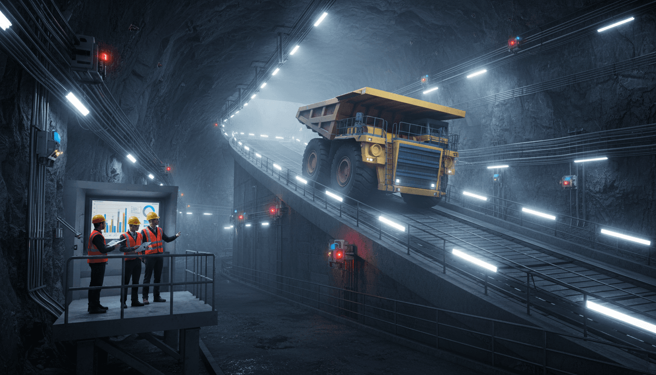 Featured image for Camiones eDrive e IA: minería subterránea más limpia