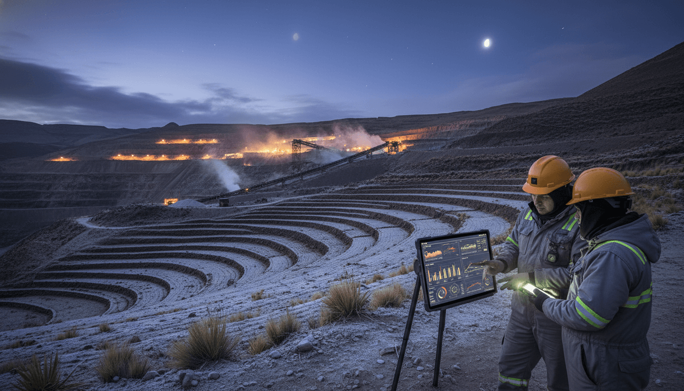 Featured image for Clima incierto en el sur: IA para anticipar riesgos mineros