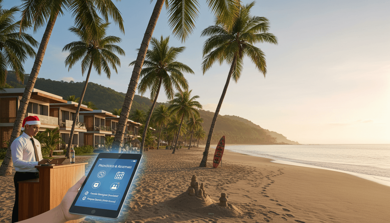 Featured image for IA y clima navideño: turismo más ágil en Costa Rica