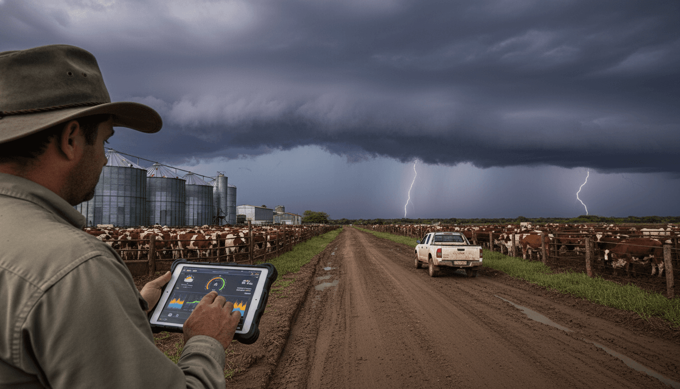 Featured image for AI para alertas de tormentas y decisiones agro en Paraguay