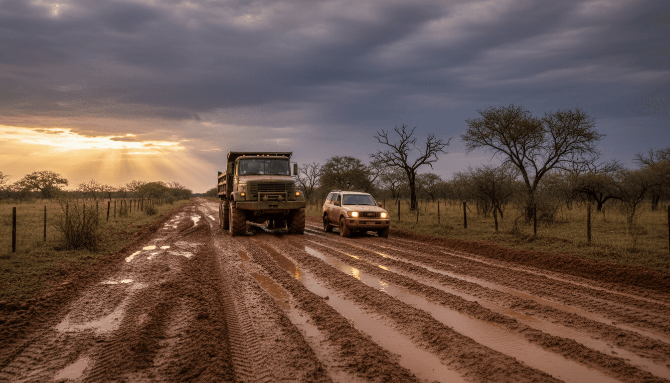 Featured image for Caminos rurales y logística: el costo del barro en Chaco