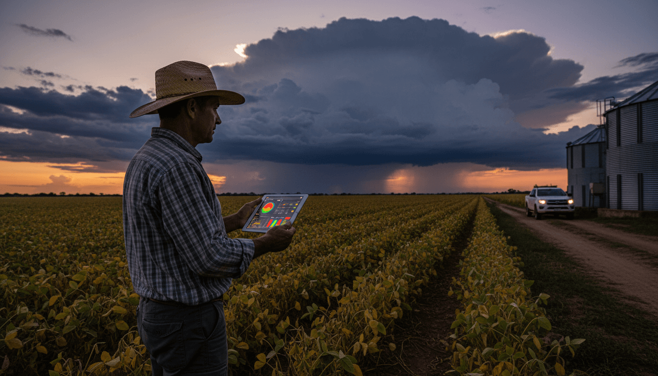 Featured image for Alerta de tormentas: AI para decidir en el campo