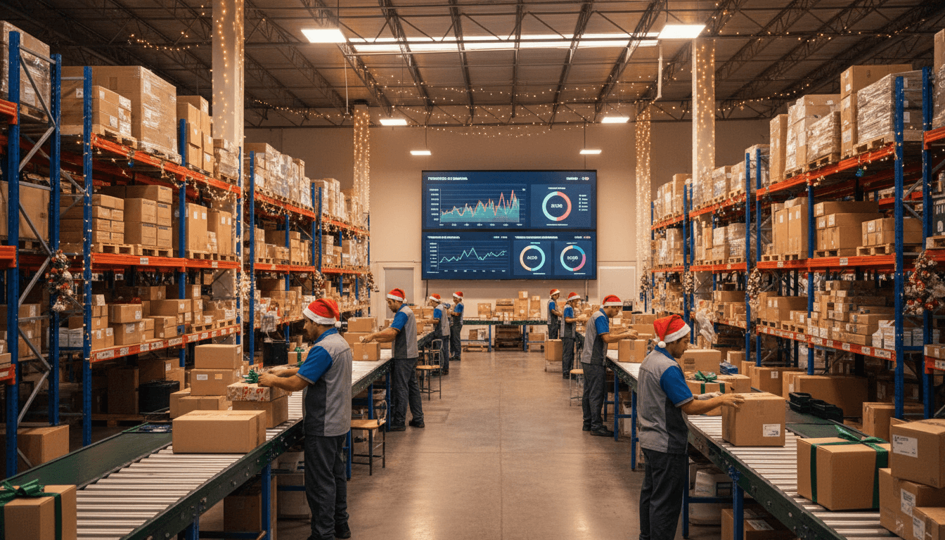 Featured image for IA para envíos navideños: logística eCommerce sin caos