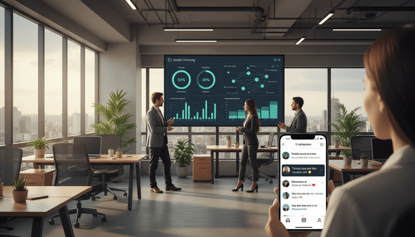 Featured image for Escucha social con IA: decisiones en tiempo real en Colombia