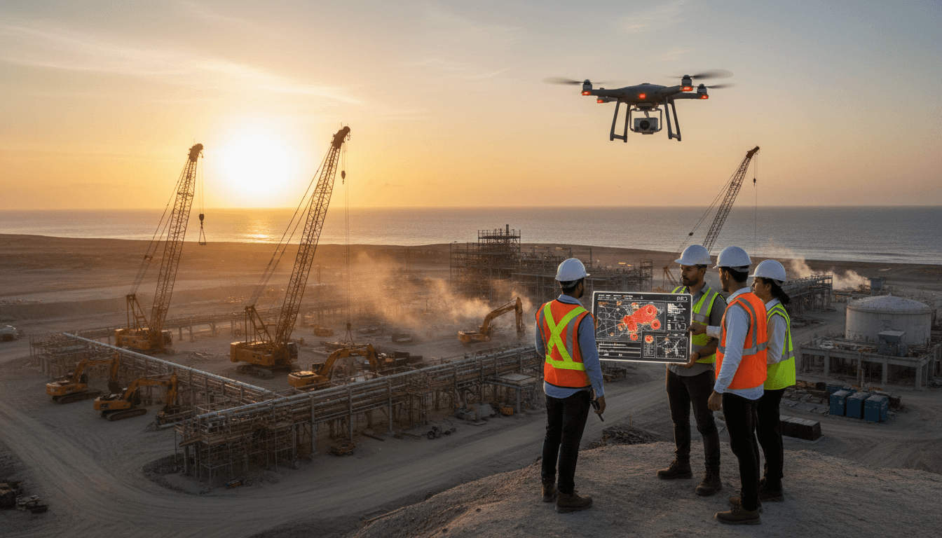 Featured image for كيف يحمي الذكاء الاصطناعي مشاريع الغاز الضخمة من التعطّل؟