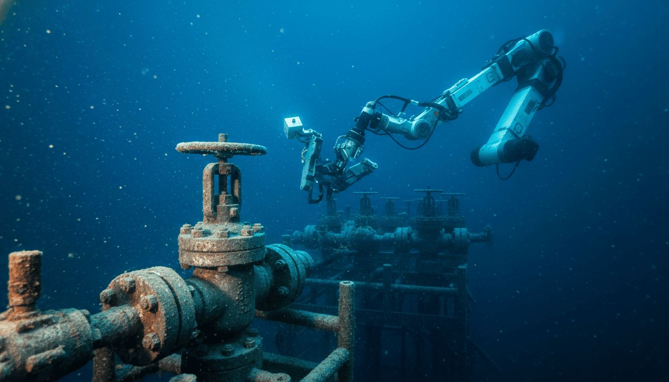 Featured image for صمام واحد تحت البحر: السلامة والأتمتة في حقول عمان