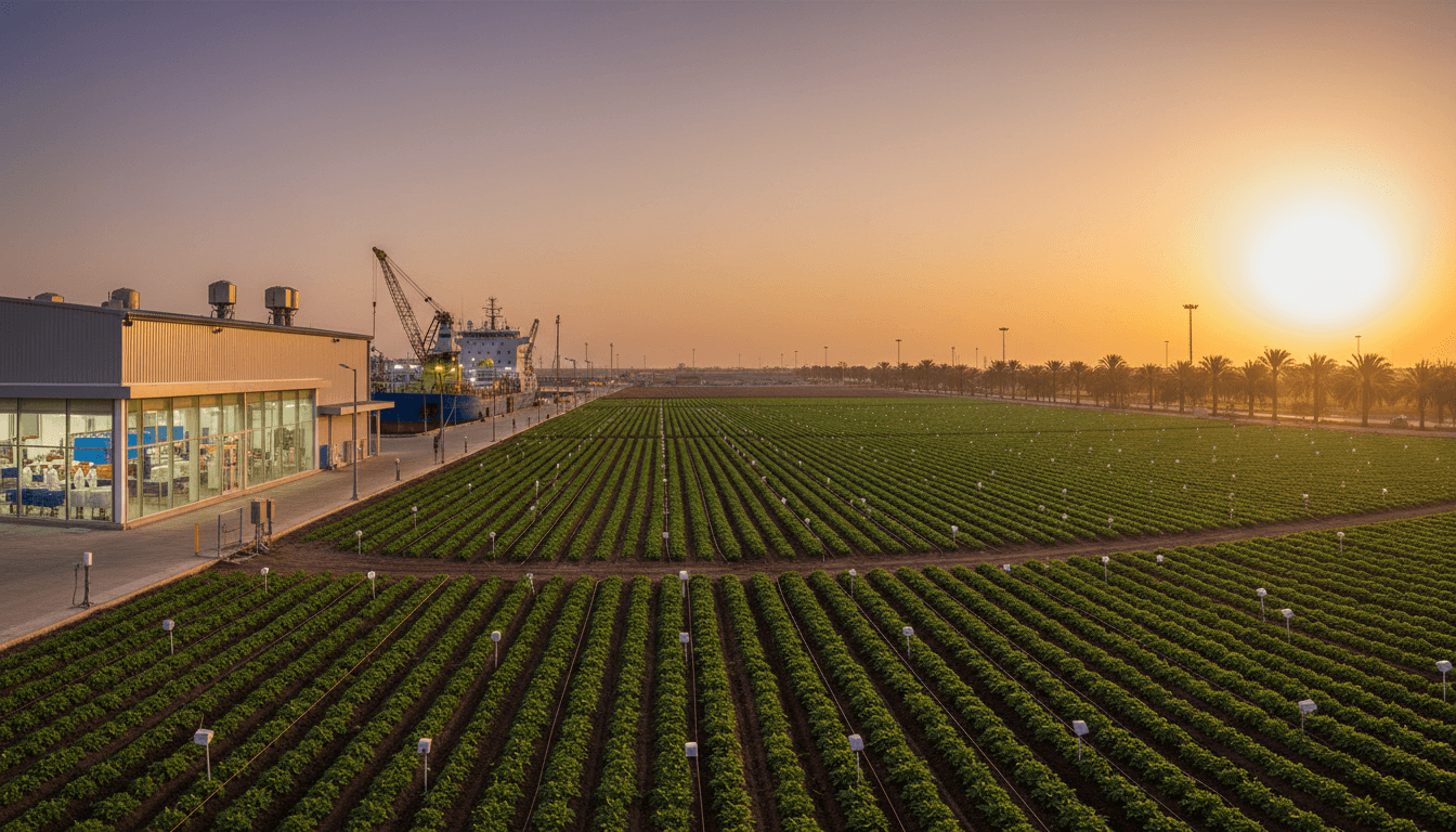 Featured image for الذكاء الاصطناعي يسرّع أمن الغذاء بعُمان من الدقم لظفار