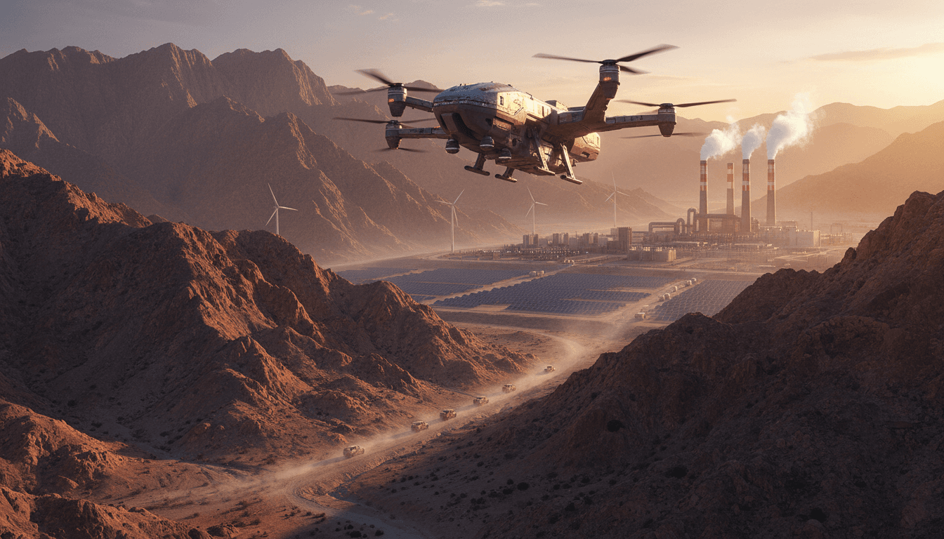 Featured image for «سهم» في سماء عمان: كيف تدفع الدرونات وذكاءها سلاسل إمداد الطاقة