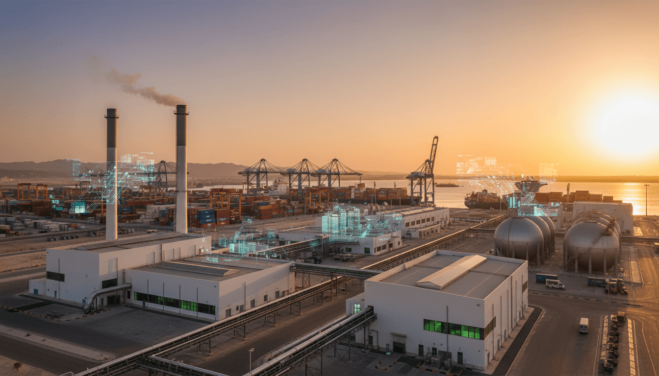 Featured image for الذكاء الاصطناعي يدعم تدوير الزنك في صحار بكفاءة أعلى