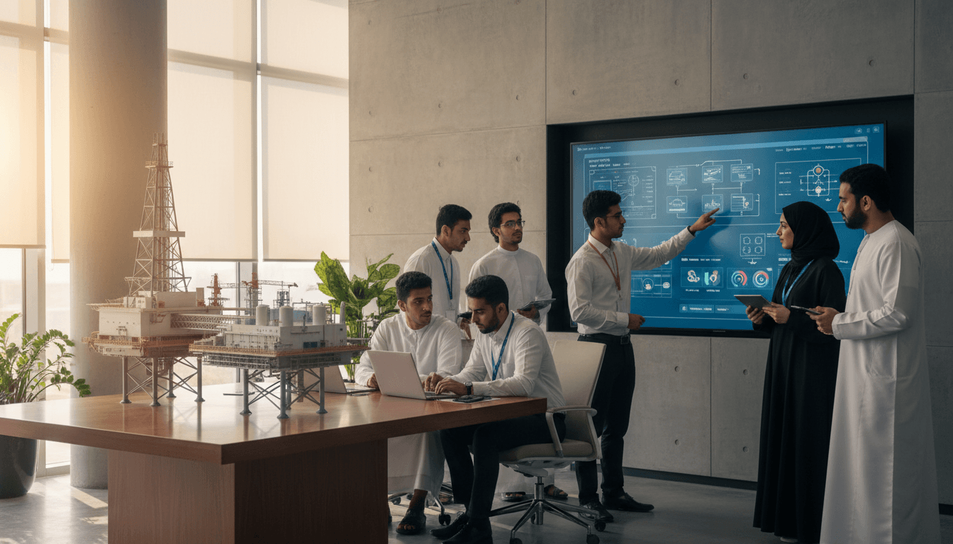 Featured image for TechOman وبناء مهارات الذكاء الاصطناعي لقطاع الطاقة بعُمان