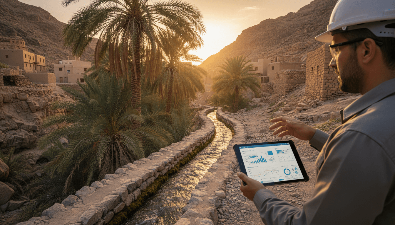 Featured image for من الفلج إلى الحقل: الذكاء الاصطناعي لإدارة الموارد بعُمان