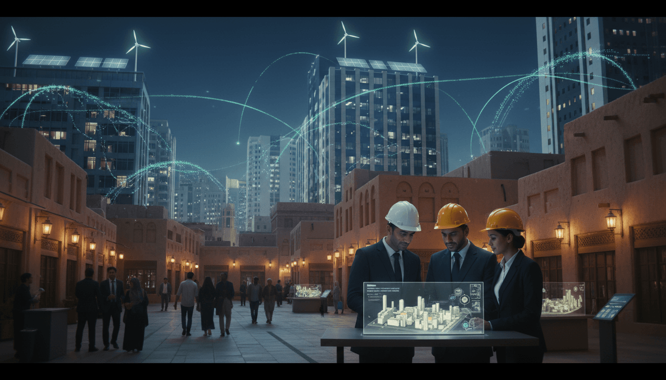 Featured image for مدن مُصمَّمة للإنسان: كيف يخدمها الذكاء الاصطناعي في طاقة عُمان