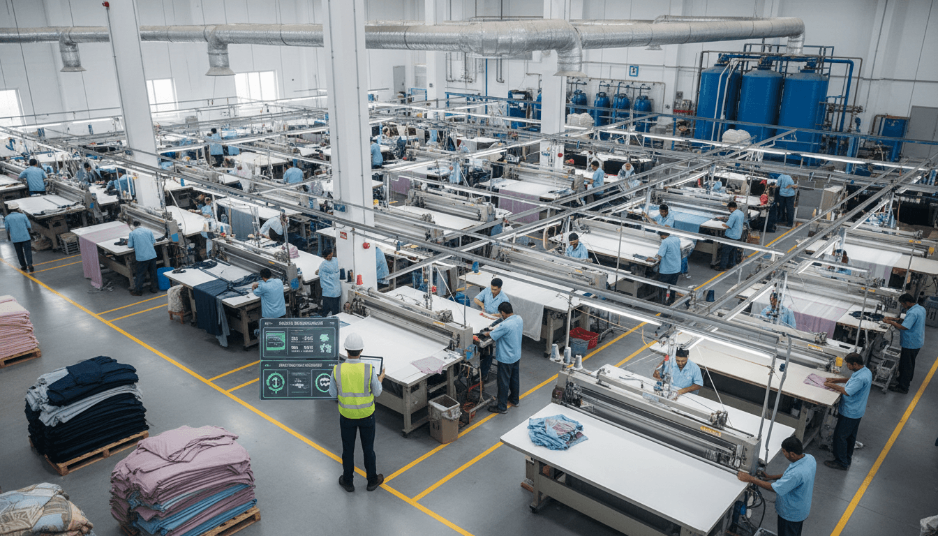 Featured image for پاکستانی ٹیکسٹائل میں AI سے کلائمیٹ کمپلائنس جیتیں