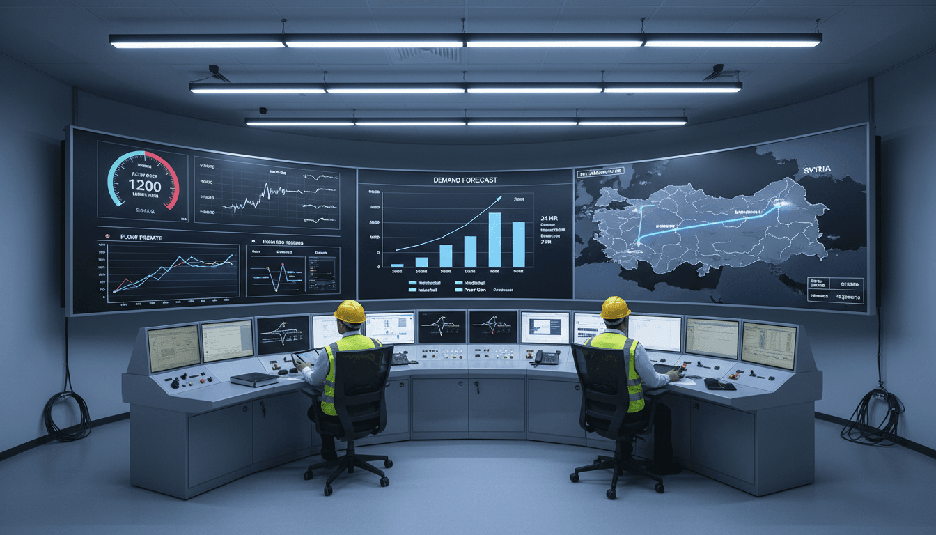 Featured image for Suriyaya Qaz İxracı: AI ilə Daha Dəqiq Planlama