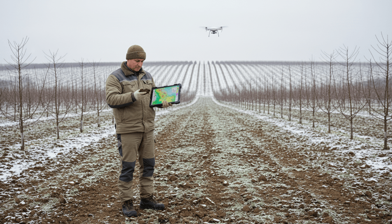 Featured image for Ґрунти під черешню: як AI підкаже водопроникність