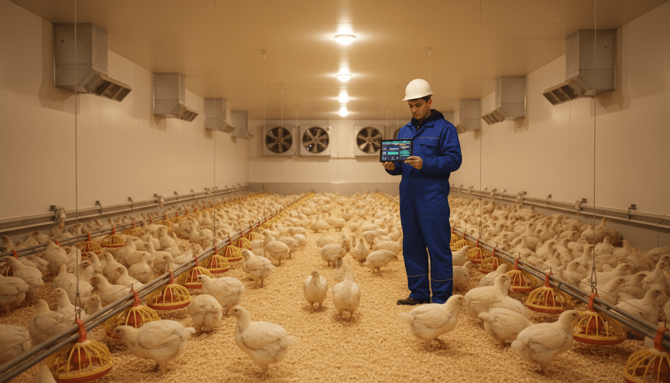 Featured image for AI-керування мікрокліматом пташника без втрат тепла